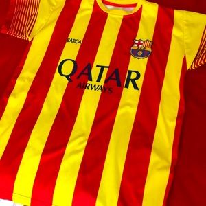 Barca away Jersey no. 10 Messi